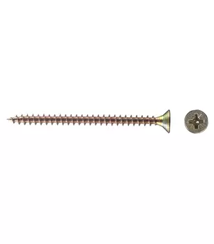 Саморезы универсальные 50x3,5 мм желтые (200 шт.)