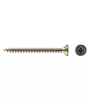 Саморезы универсальные 50x4,5 мм желтые (200 шт.)