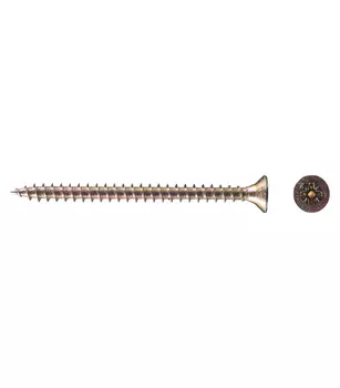 Саморезы универсальные 60x4,5 мм желтые (150 шт.)