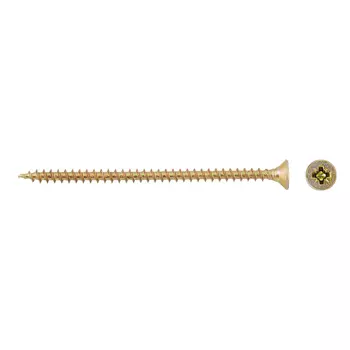 Саморезы универсальные 70x4,0 мм желтые (150 шт.)