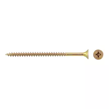 Саморезы универсальные 70x5,0 мм желтые (100 шт.)