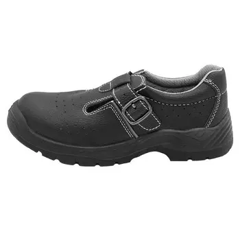 Сандалии рабочие из искусственной кожи с защитным подноском размер 45 черные Мистраль Аскет (134467)