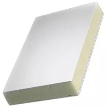 Сэндвич-панель 1500х3000х10 мм утепленная для откосов белая