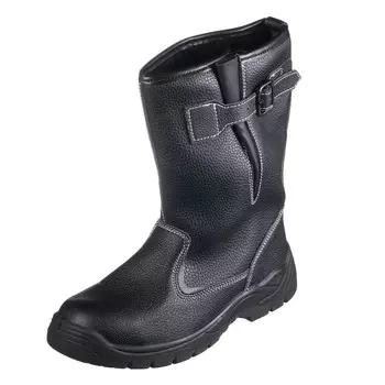 Сапоги рабочие из искусственной кожи утепленные размер 44 черные Мистраль Аскет (141448)