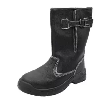 Сапоги рабочие из искусственной кожи утепленные размер 42 черные Мистраль Аскет (141446)