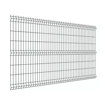 Секция заборная 3D Medium 1530х2500 мм d4 мм ячейка 55х200 мм зеленая RAL 6005 Grand Line