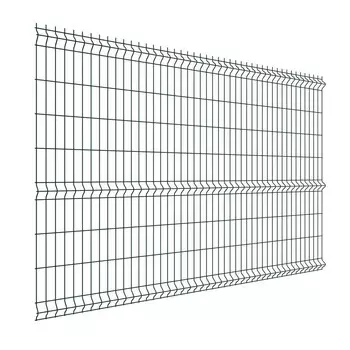 Секция заборная 3D Medium 1730х2500 мм d4 мм ячейка 55х200 мм зеленая RAL 6005 Grand Line