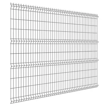 Секция заборная 3D Medium 2030х2500 мм d4 мм ячейка 55х200 мм графитовый серый RAL 7024 Grand Line