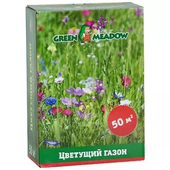 Семена газонной травы Цветущий мавританский газон Green Meadow 0,5 кг