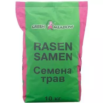 Семена газонной травы Декоративный газон для глинистых почв Green Meadow 10 кг