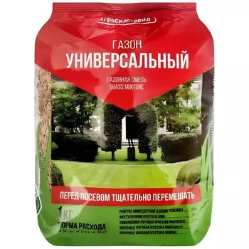 Семена газонной травы Универсальный газон Агросидстрейд 1 кг