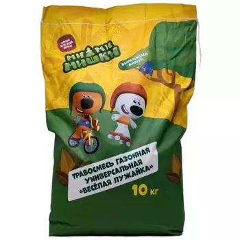 Семена газонной травы Веселая лужайка Агросидстрейд 10 кг