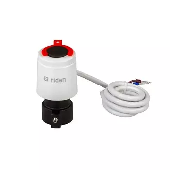 Сервопривод электротермический двухпозиционный Ридан TWA-AR нормально закрытый 230 В (088H3112R)