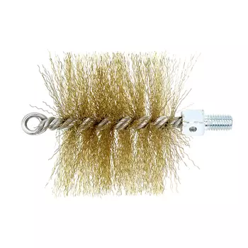 Щетка ерш Sit d100х160 мм для очистки котлов и дымоходов М12 латунированная сталь