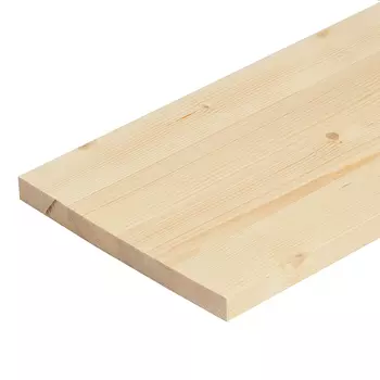 Щит мебельный хвоя 1600х200х18 мм сорт АВ клееный