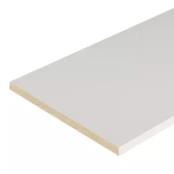 Щит мебельный ЛДСП 2700х300х16 мм белый