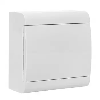 Щит распределительный навесной EKF Basic ЩРН-П-8 пластиковый IP41 191х198х94 мм 8 модулей непрозрачная дверь (30 шт.)