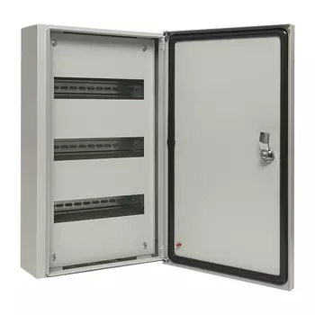 Щит распределительный навесной EKF Basic ЩРН-36 стальной IP54 520х310х120 мм 36 модулей с замком