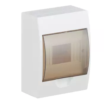 Щит распределительный навесной ETP пластиковый IP40 95х150х200 6 модулей прозрачная дверь