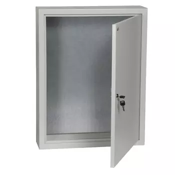Щит распределительный навесной IEK ЩМП-1 металлический IP31 395х310х220 мм с монтажной панелью