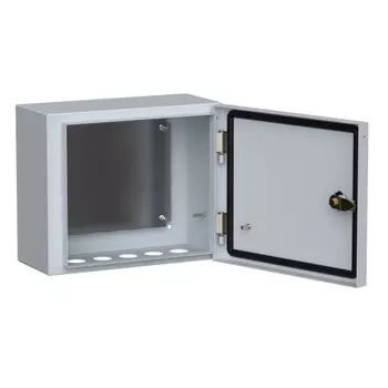Щит распределительный навесной IEK ЩМП-2.3.1 металлический IP54 250х300х150 мм с монтажной панелью