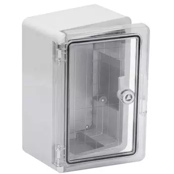 Щит распределительный навесной IEK ЩМПп пластиковый IP65 300х200х130 мм УХЛ1 прозрачная дверь