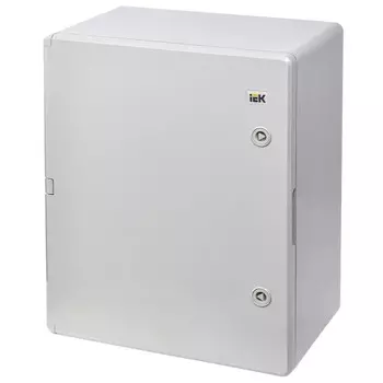 Щит распределительный навесной IEK ЩМПп пластиковый IP65 500х400х240 мм УХЛ1 непрозрачная дверь