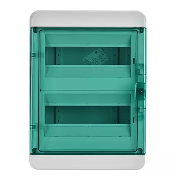 Щит распределительный навесной IEK Tekfor КМПн-24 пластиковый IP65 410х300х153 мм 24 модуля прозрачная дверь
