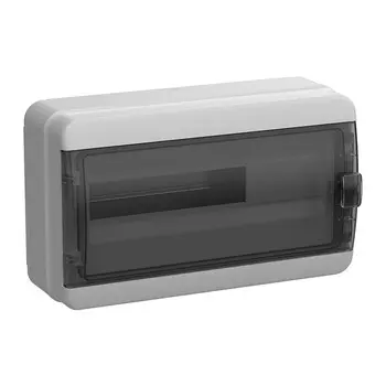 Щит распределительный навесной IEK Tekfor КМПн-18 пластиковый IP65 245х153х408 мм 18 модулей прозрачная дверь