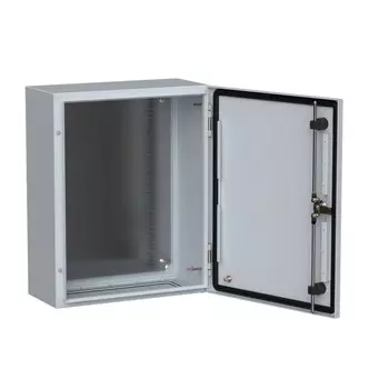 Щит распределительный навесной IEK Titan 5 ЩМП-50.40.20 металлический IP66 500х400х200 мм с монтажной панелью