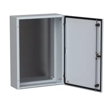 Щит распределительный навесной IEK Titan 5 ЩМП-70.50.20 металлический IP66 700х500х200 мм с монтажной панелью