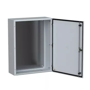 Щит распределительный навесной IEK Titan 5 ЩМП-80.60.25 металлический IP66 800х600х250 мм с монтажной панелью