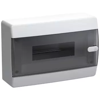 Щит распределительный навесной IEK Union Compact ЩРН-П-12 пластиковый IP41 195х290х103 мм прозрачная дверь