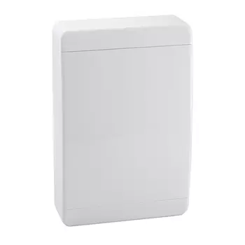 Щит распределительный навесной КЭАЗ OptiBox ЩРН пластиковый IP41 290х385х102 мм 24 модуля непрозрачная дверь