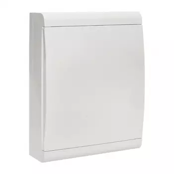 Щит распределительный навесной SlimBox ЩРН-П-24 пластиковый IP41 261х335х97 мм 24 модуля белая дверь