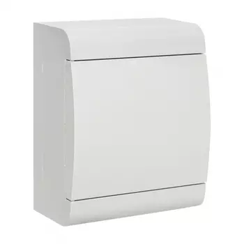 Щит распределительный навесной SlimBox ЩРН-П-6 пластиковый IP41 156х198х94 мм 6 модулей белая дверь