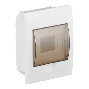 Щит распределительный встраиваемый ETP пластиковый IP40 80х172х222 6 модулей прозрачная дверь