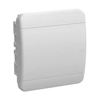 Щит распределительный встраиваемый IEK Tekfor ЩРВ-П-8 пластиковый IP41 240х102х218 мм 8 модулей непрозрачная дверь