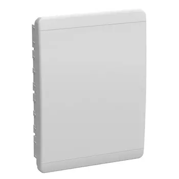Щит распределительный встраиваемый IEK Tekfor ЩРВ-П-54 пластиковый IP41 535х102х398 мм 54 модуля непрозрачная дверь