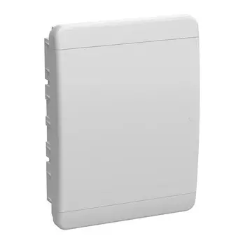 Щит распределительный встраиваемый IEK Tekfor ЩРВ-П-24 пластиковый IP41 385х102х290 мм 24 модуля непрозрачная дверь