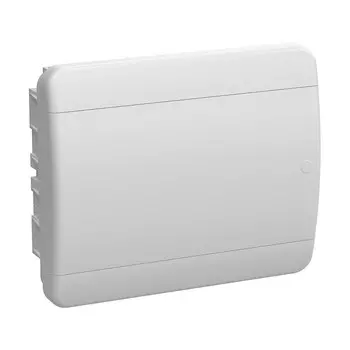 Щит распределительный встраиваемый IEK Tekfor ЩРВ-П-12 пластиковый IP41 240х102х290 мм 12 модулей непрозрачная дверь