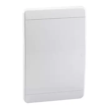 Щит распределительный встраиваемый КЭАЗ OptiBox ЩРВ пластиковый IP41 290х385х102 мм 24 модуля непрозрачная дверь