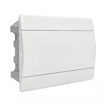 Щит распределительный встраиваемый SlimBox ЩРВ-П-12 пластиковый IP41 285х230х95 мм 12 модулей белая дверь
