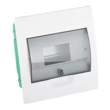 Щит распределительный встраиваемый Systeme Electric City9 пластиковый IP40 222х208х92 мм 8 модулей прозрачная дверь