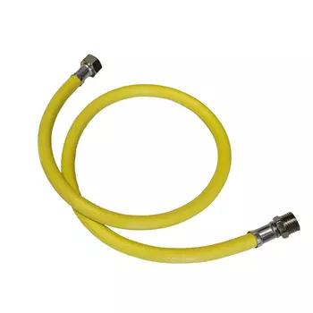 Шланг для газа ПВХ армированный 1/2 НР(ш) х 1/2 ВР(г) 40 см желтый