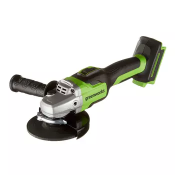 Шлифмашина угловая аккумуляторная Greenworks GD24AG 24 В d125 мм без АКБ и ЗУ (3200207)
