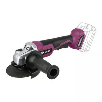 Шлифмашина угловая аккумуляторная КМ АТОМ 18 В d125 мм без АКБ и ЗУ (СAG-182/125BL)