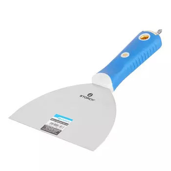 Шпатель малярный Storch Expert 150 мм нержавеющая сталь с эргономичной ручкой и битой (320215)