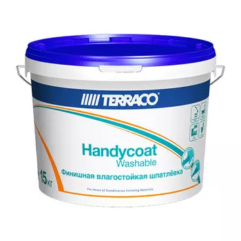 Шпатлевка финишная Terraco Handycoat Washable 15 кг