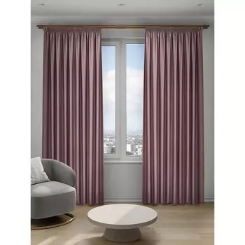 Штора блэкаут лаванда 200х280 см Decofest Омбра (153.746)